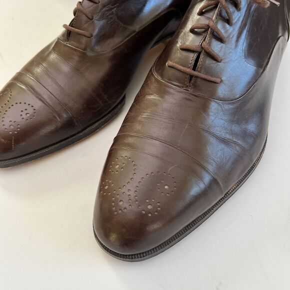 Bally Gino Vintage Made in Italy Size 10.5 3E Mens Shoes, Bally Gino Mens 280 - Picture 4 of 11